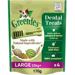 GREENIES™ Original Adult Large Dog Treats 4 x Dental Chews 170g image