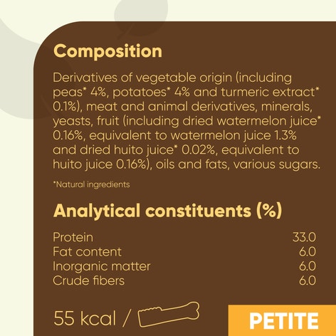 GREENIES™ Grain Free Adult Petite Dog Treats 10 x Dental Chews 170g - 2