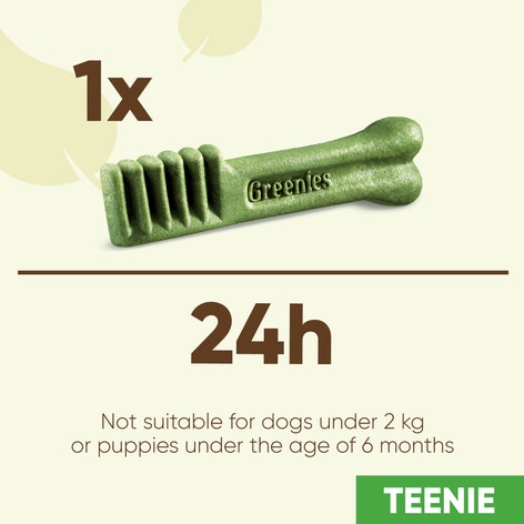 GREENIES™ Grain Free Adult Teenie Dog Treats 22 x Dental Chews 170g-5