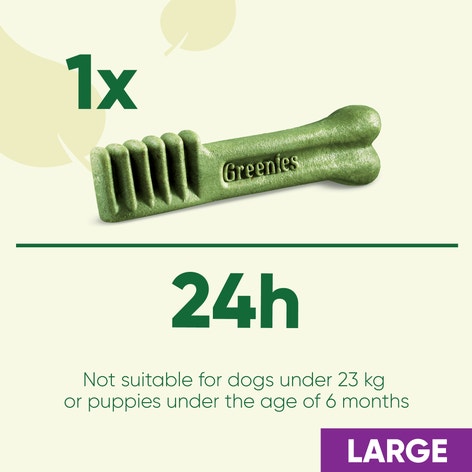 GREENIES™ Original Adult Large Dog Treats 4 x Dental Chews 170g - 5
