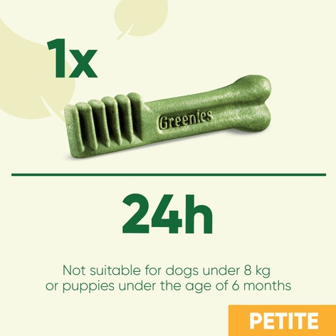 GREENIES™ Original Adult Petite Dog Treats 10 x Dental Chews 170g-4