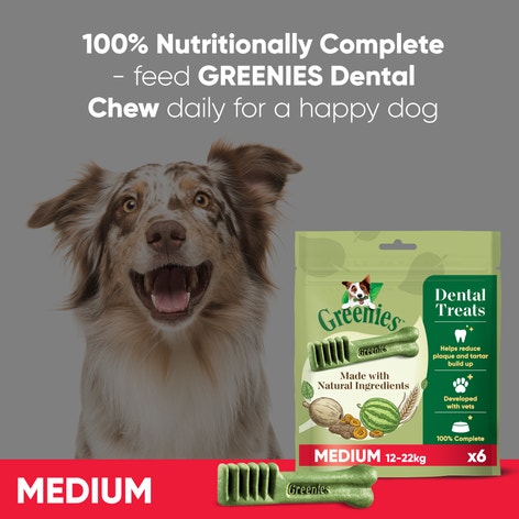 GREENIES™ Original Adult Regular Dog Treats 12 x Dental Chews 340g - 3