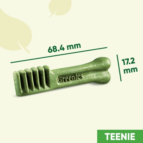 GREENIES™ Original Adult Teenie Dog Treats 11 x Dental Chews 85g - 4