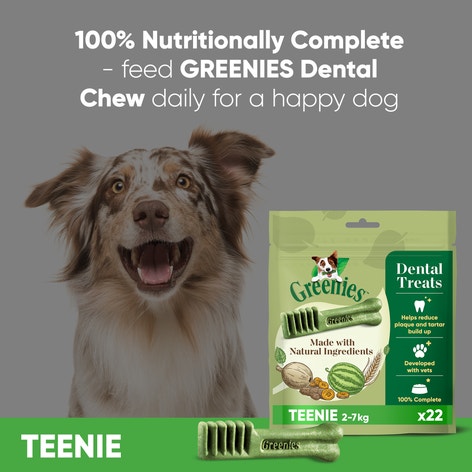 GREENIES™ Original Adult Teenie Dog Treats 43 x Dental Chews 340g -3