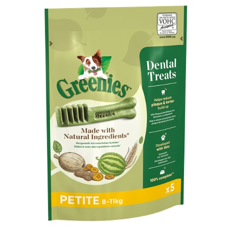 GREENIES™ Original Adult Petite Dog Treats 5 x Dental Chews 85g