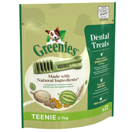 GREENIES™ Original Adult Teenie Dog Treats 22 x Dental Chews 170g