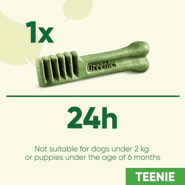 GREENIES™ Original Adult Teenie Dog Treats 22 x Dental Chews 170g-5