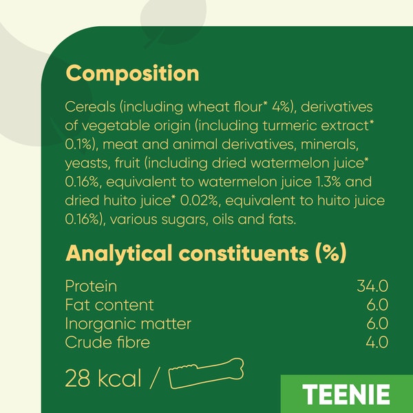 GREENIES™ Original Adult Teenie Dog Treats 43 x Dental Chews 340g -2